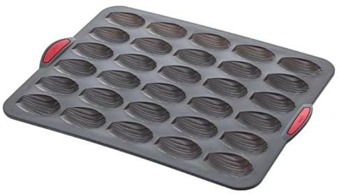FIVE Simply Smart - Moule 30 Madeleines Silicone Silitop 40cm Gris