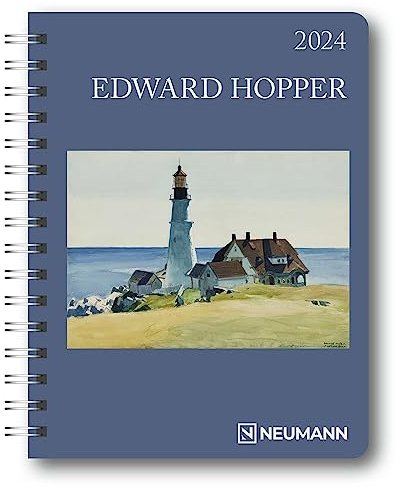 Edward Hopper 2024 - Diary - Buchkalender - Taschenkalender - Kunstkalender - 16,5x21,6: Diary