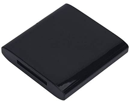 Dioche Adaptador Bluetooth, receptor de audio Bluetooth de 30 pines para altavoz Sounddock habilitado (negro)