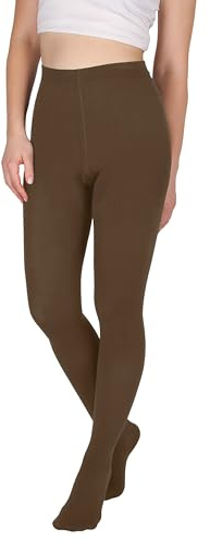 sesto senso Collant Donna Marrone Colorato 80 DEN Opachi Microfibra 3 M Marron