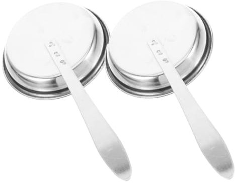 MAGICLULU 2pcs Candle Extinguisher Snuffer Long Handle Made of Stainless Steel for Candlestick Snuffers Use As Candle Flame Extinguisher Wick for Safely Putting Out for Rustic Decor and Supp