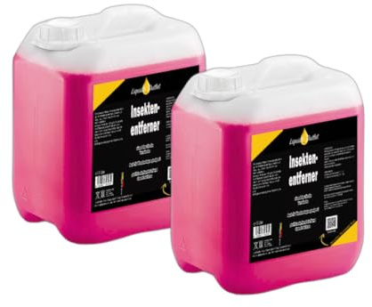 Liquid Outlet Insektenentferner 2x 5L – Kraftvoller Insektenreiniger als Vorreiniger – Auto Insektenentferner & Insektenlöser für Lack, Glas & Kunststoff – Made in Germany