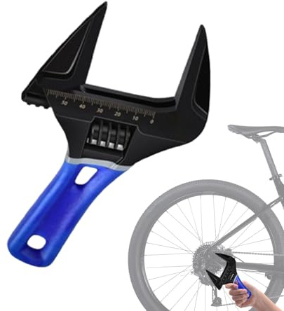Hailerio Clé à molette | Petits outils à main à mâchoire large, clé de plombier portable à tige courte – pour salle de bain, cuisine, évier, robinetterie d'eau, raccords de machines, appareils