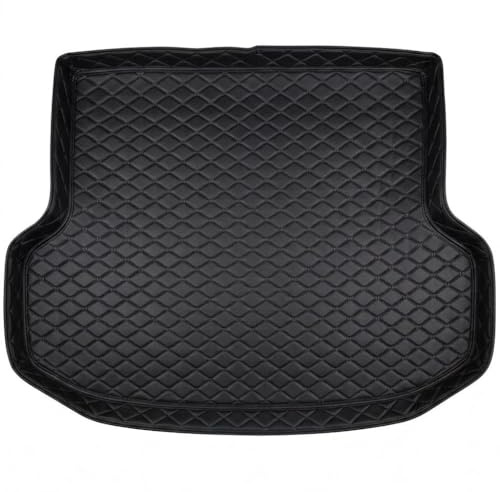 SHITONGSHANGMAO Vasca Baule per Jaecoo 7 PHEV 2024-2025 Tappeto Bagagliaio Protezione 3D con Bordo Rialzato Materiale TPE Inodore per Ogni Stagione Nero,Black Background with Black Lines