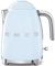 50’s Style Jug Kettle, Soft Opening, 360 Swivel Base, Anti-Slip Feet, 300W, 1.7L, Pastel Blue