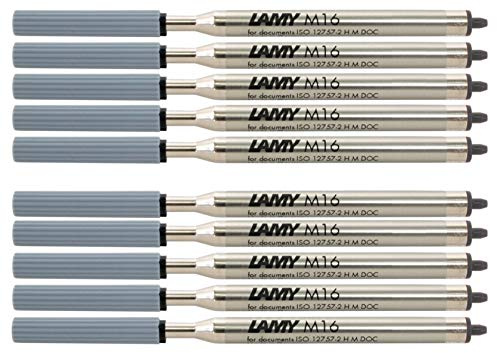Lamy M16 Mine für Lamy ball point pen (Fein, Schwarz, 10)