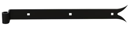 Penture coudée queue de carpe 35x4 diamètre 14 - L (mm) : 600