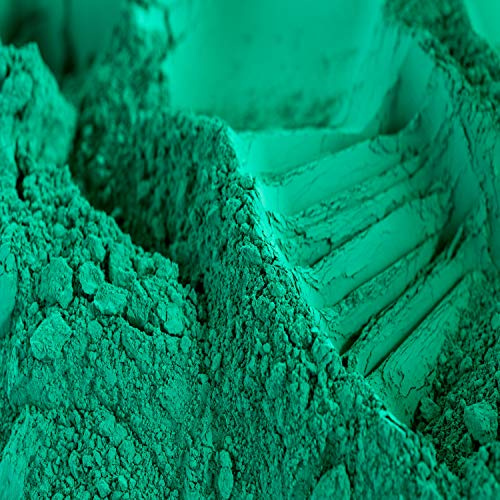 iBéton by Cyril Claire Pigment Vert Turquoise 1 Kg - Pour Peintures, Enduits Béton et Chaux - Poudre Colorante - Origine Europe