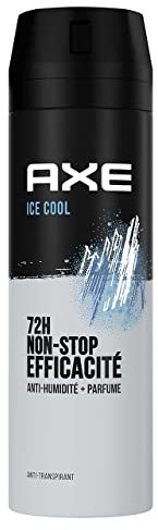 Axe Ice Cool Anti-Transpirant für Herren, 72 Stunden Feuchtigkeitsschutz, 6 x 200 ml