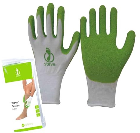 STEVE Gloves Latex - spezielle Anziehhandschuhe, Griffhandschuhe, Handschuhe für anziehen von Kompressionsstrümpfe - optimaler Halt, in 5 Größen erhältlich (L)