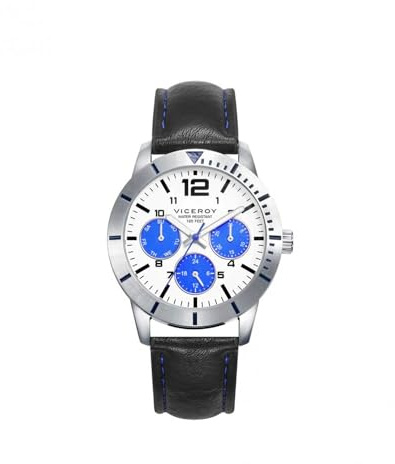 Viceroy Niño 401355-04 Reloj Acero Blanco - Pulsera Azul