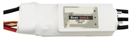 HEXEH Hochstrom-Bürstenloser Modellflugzeug-Boots-Marine-Yacht-Bürstenloser Regler 300A 16S