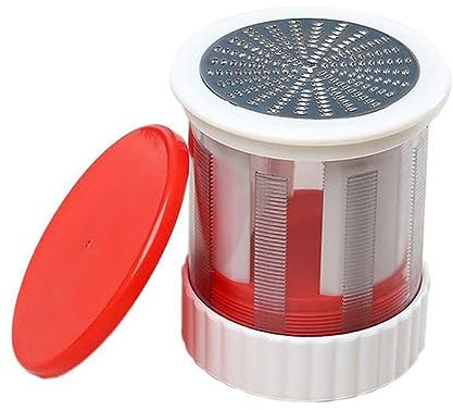 ASIAD Râpe à fromage rotative Râpe à fromage parmesan Râpe à fromage rotative portable Acier inoxydable Outils et ustensiles de cuisine professionnels,A