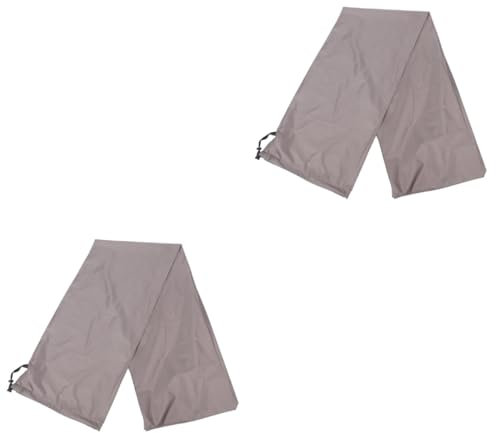 YARNOW 2st Sonnenschirmabdeckung Regenschirm Schutzhülle Versetzte Regenschirmabdeckung Schutz Große Abdeckung Garten Abdeckung Außenhülle Polyester