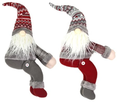 RORPOIR 2stücke Weihnachtsvorhang Schnallen Aus Weichem Dekorative Raffhalter Für Fenster Und Türen Für Wohnraum Und Schlafzimmer Wiederverwendbar Und Waschbar