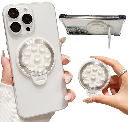 Koemcy Supporto Per Telefono Con Anello Rotante A 360° Supporto Per Schermo Impugnatura Antiscivolo Accessorio Universale Per Cellulari Compatibile Con Tutti I Modelli Di Smartphone Nero