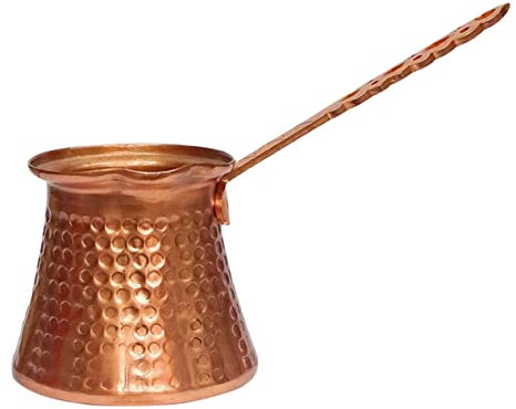 HOMOBABE 320ml Türkische Kaffeekanne Aluminiumlegierung Verschleißfest Elektrischer Keramikofen Geeignet Für Kaffee Und Tee Mit Langem Griff