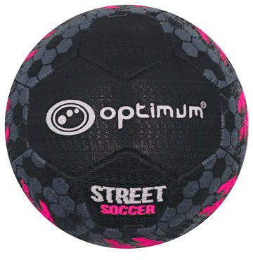 Optimum All-Surface Street Football for Concrete, Cage, Grass & Astroturf