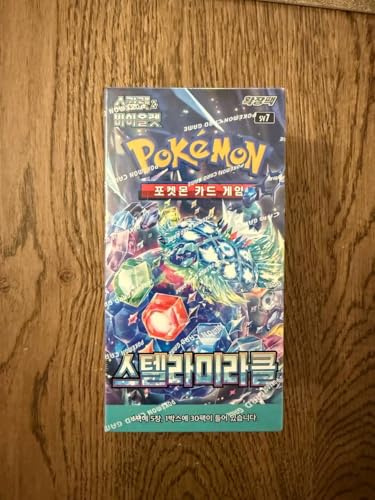 Pokémon Stellar Miracle SV7 Koreanisches Booster-Pack, Offizielles TCG Karten Set