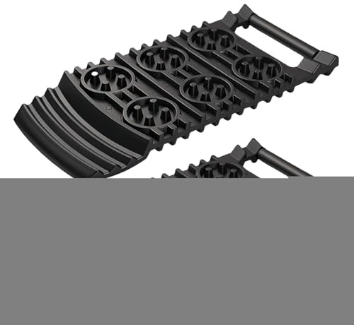 Alfombrillas de tracción de neumáticos, pistas de tracción de recuperación, almohadilla de rampas de escalera para senderos rocosos, carreteras fangosas, senderismo, camping, expediciones, senderismo