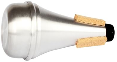 NOLITOY Trompeten mit Klangqualität und Verarbeitung Dämpfer aus Aluminiumlegierung als Zubehör für Trompete für Übungsanfänger