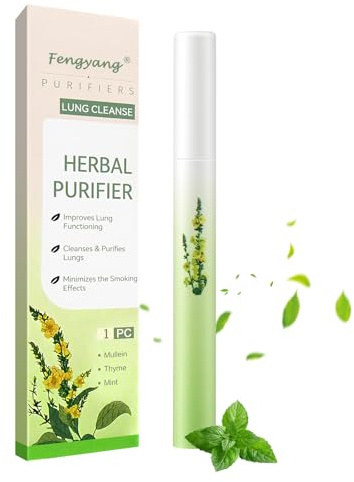 Fengyang® Hierbas Inhalador Difusor, Difusor para La Limpieza Pulmonar, Bolígrafos Purificadores Portátiles, para Viajar, Trabajar, Hacer Yoga, Meditar O Dormir