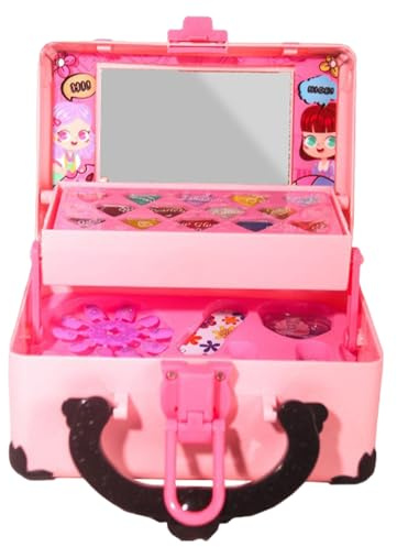 Schmink-Set Für Mädchen Spielschminke Lippenstift Lidschatten