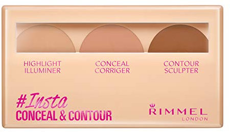 Rimmel London Insta Conceal & Contour Palette, Medium