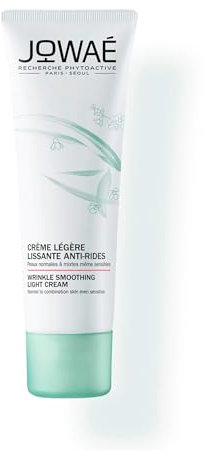 JOWAÉ Crema Viso Antirughe Levigante Leggera con Ginseng Rosso, per Pelle da Normale a Mista, anche Sensibile, Formato da 40 ml
