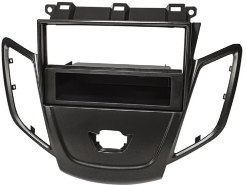 tomzz Audio 2415-099 Radioblende kompatibel mit Ford Fiesta JA8 ab 2009-2017 dunkelgraumetallic mit DIN Ablagefach ohne Display