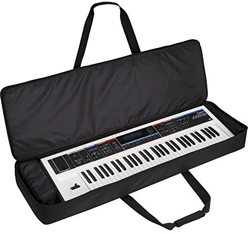 Kabalo Schwarze Schützend 61-Key Elektrisches Keyboard Gepolsterte Tragetasche