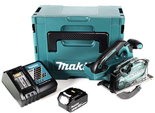 Makita DCS 553 RT1J Akku Metallhandkreissäge 18V 150 mm Brushless + 1x Akku 5,0Ah + Ladegerät + Makpac