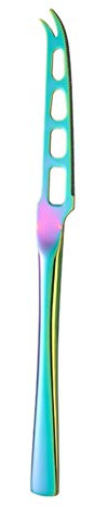 DOITOOL Käse Messer Edelstahl Käse Slicer Butter Cutter Geschirr für Brot Obst Marmelade Küche Liefert Regenbogen
