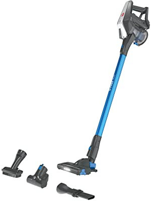 Hoover H-FREE 300 HF322PTA 011 Scopa Elettrica Ricaricabile Senza Fili, Senza Sacco, 240W, 0,7 L, Ciclonica, Autonomia 40 Min, Mini Turbo Spazzola, Grigio
