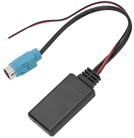 Qiilu Cavo Adattatore Bluetooth Stereo per Autoradio di Ricambio per Alpine KCE‑236B DVA‑9861/Ri CDE‑9870R/RM Modulo Ricevitore Bluetooth AUX Connettore Audio Automatico
