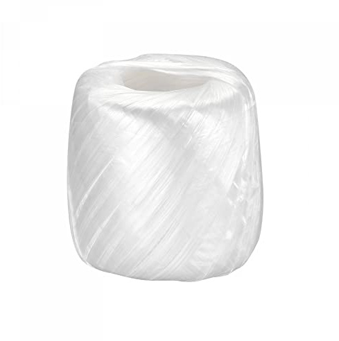 sourcing map Polyester Nylon Plastic Rope Twine Household Bundled for Packing Gardening Craft,100m Length,White Pack of 1
