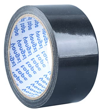 STOBOK 13m Ruban Adhésif Étanche Noir Ruban De Tapis De Scène Diy Adhésif Monocouche Pour Fixation Et Réparation