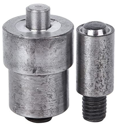QANYEGN 2pcs Manuelle Installation Stanzformen, Tlle Matrize Form, Grommet Die Form zur Herstellung von Schnappfestiegeln, Nieten und Sen