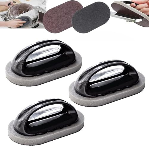 Esponja de carburo de silicio Nano, Cepillo de Esponja mágica de esmeril Nano, Herramienta de Limpieza de cepillos, Cepillo de Limpieza para el hogar, Limpiador de Fondo de Olla