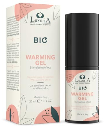INTIMATELINE | Luxuria BIO – Wärmendes Gel, weibliches stimulierendes Gel mit wärmender Wirkung, erhöht die Empfindlichkeit erogener Zonen, natürliche Inhaltsstoffe, 30 ml