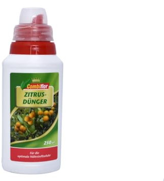 Zitrus-Dünger 250ml mit Dosierkappe - Flüssiger Pflanzendünger für vielfältige Pflanzen, unterstützt Wurzel-, Blatt- und Triebwachstum, fördert Gesundheit und Farbe. (ZITRUS-DÜNGER)