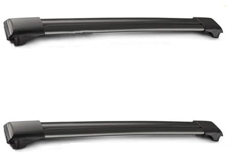 Dachgepäckträger 2 Stücke Für Toyota Universal Diebstahlsicherung Kajak Surfbrett Dachträger Kreuzstangen Auto Dachträger(Size:B3-B4)