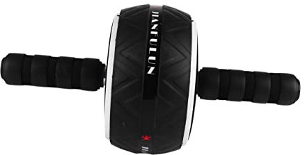 Parliky Bauchmuskeltrainer Bauchübungsrolle Mit Kniematte Anti Rutsch Design Für Fitness Und Zuhause Für Bauchtraining