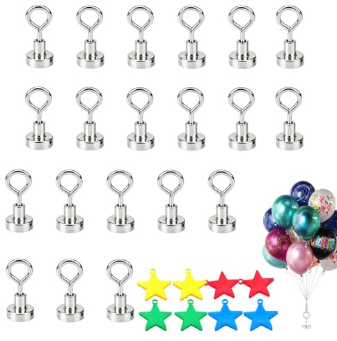 30PCS Balloon Weights Set, Balloon Weights And Ribbon, Weights For Balloons, For Birthday Party Decorations, Events, Wedding Celebrations And Carnival Decoration
