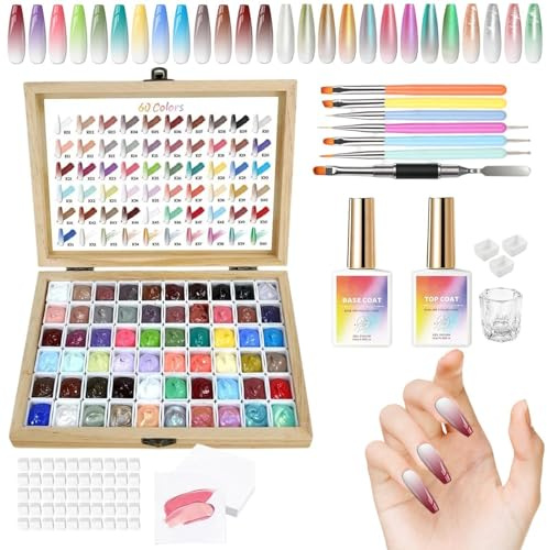 Gel Unghie | 120 Ml Lunga Durata Facile Rimozione,Colori Per Unghie In Gel - Per Manicure A Casa Salone Viaggi Bellezza Compleanni Feste Festa Della Mamma Donne Fidanzata Moglie