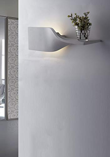 CSF ORIGINAL Applique in gesso ceramico lampada da parete moderna decorativa con portalampada r7s codice csf730