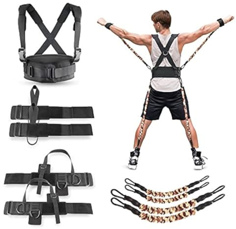 YNXing Speed Strength and Agility Resistance Bands
