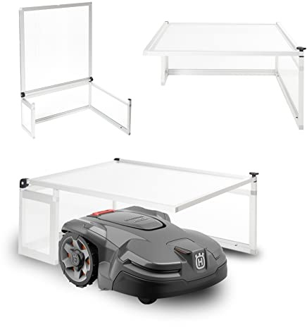 PreGaRo MÄHROBOTER & GARAGEN Carport Schutz vor Regen Rasenroboter Garagendach Mährobotergarage Premium Metall (PG1000)