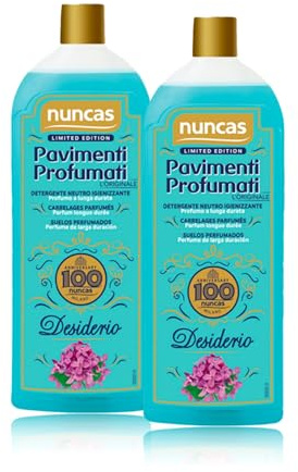 Nuncas Pavimenti Profumati Desiderio LIMITED EDITION - 1L (Confezione da 2)