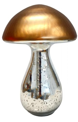 Hogar y Mas Figura Decorativa Seta Cristal 25X16,5CM